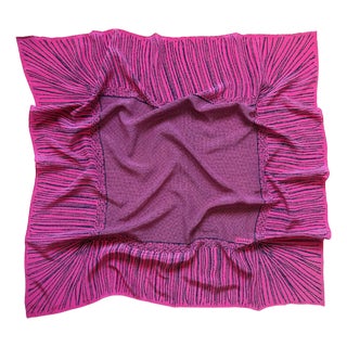 Vintage Chanel Fringe Scarf For Sale