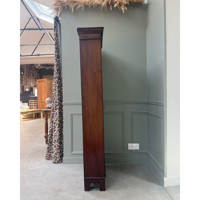 English Glass-Fronted Bookcase, 1890s For Sale - Image 4 of 12