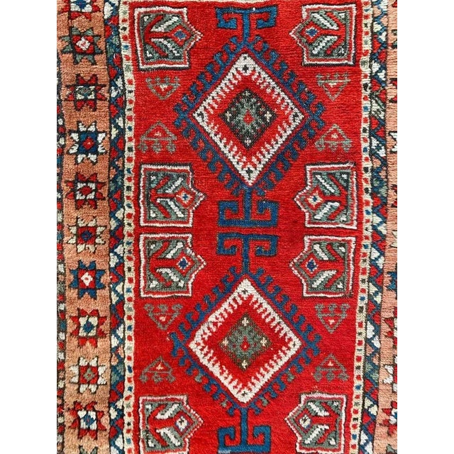 Small Turkish Yastik Rug For Sale - Image 10 of 14