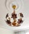 Brown Vintage Chandelier Murano Brown Glass For Sale - Image 8 of 14