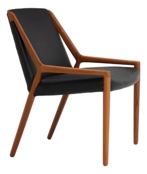 Danish Ejner Larsen & Aksel Bender Madsen for Willy Beck Lounge Chair Leather Restored 1950s