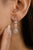 This is part of Chairish’s Fine Jewelry assortment. Certified Aquamarine Diamond Long Dangle Earrings in 14K Gold to make...