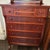 Brown Antique Highboy Dresser With Swivel Mirror For Sale - Image 8 of 12