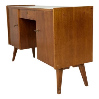 Mid-Century Makore Desk, 1960s For Sale