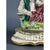Louis XVI Style Hand-Painted Porcelain Figurine from C. H. Hispania, 1950s For Sale - Image 4 of 11