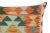 Abstract Boho Chic Turkish Vivien Hand Woven Kilim Throw Pillow For Sale - Image 3 of 5