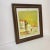 A great, original, mid-century painting of a stylized cityscape, maybe Venice Italy? Rich period colors of yellow-green,...