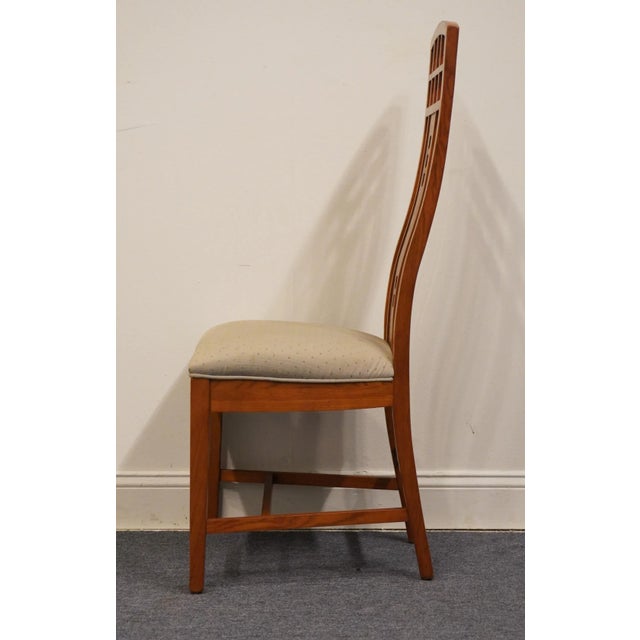 Late 20th Century Century Lt Designs Contemporary Modern Asian Inspired Dining Side Chair 141-511 For Sale - Image 5 of 11