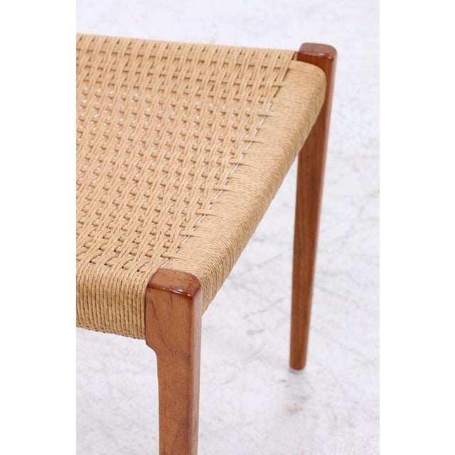 Vintage Teak Dining Chairs by Niels Otto Møller for JL Møllers, Set of 2 For Sale - Image 11 of 16