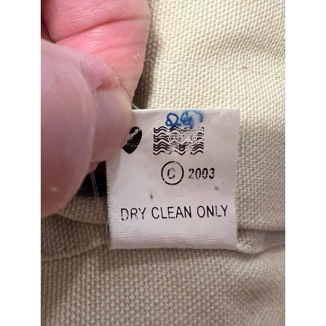 Vintage Catstudio 2003 Mississippi Embroidered Decorative Pillow For Sale - Image 4 of 12