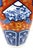 Monumental Palatial Size Hand Painted Japanese Emari Vace For Sale - Image 11 of 12