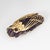 Distinct vintage large carved amethyst Cicada pendant crafted in 14k yellow gold (circa 1960s). Carved amethyst measures 2...