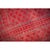 1950s Red Mid Century Modern Geometric Cotton Vintage Persian Ziloo Knotted Rug For Sale In New York - Image 6 of 8
