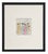 Black Purvis Young Color Drawing 1990’s , Framed and Signed, 23” X 20” For Sale - Image 8 of 10