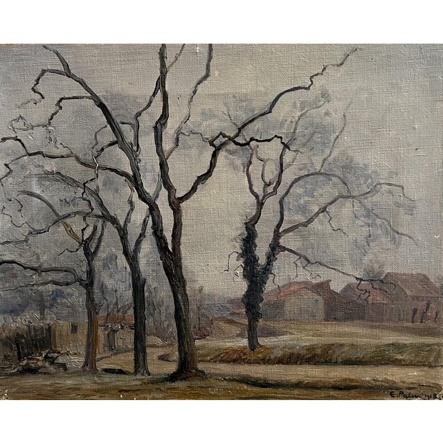 Painter born in Switzerland in 1877. Died in 1940. Landscape painter. This piece has an attribution mark, I am sure that...