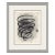 Black Swirl No. 3 Framed Art Print by David Phoenix For Sale