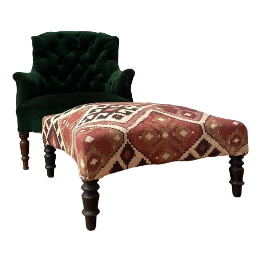 19th Century French Ottoman For Sale