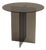 Round Dining Table in Smoked Glass by Lebanto For Sale