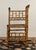 Late 19th Century Late Victorian Tortoiseshell Bamboo Corner Chair For Sale In Tulsa - Image 6 of 6