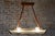 Brown Mid-Century Chandelier in Beech and Milk Glass, Czech, 1950s For Sale - Image 8 of 11