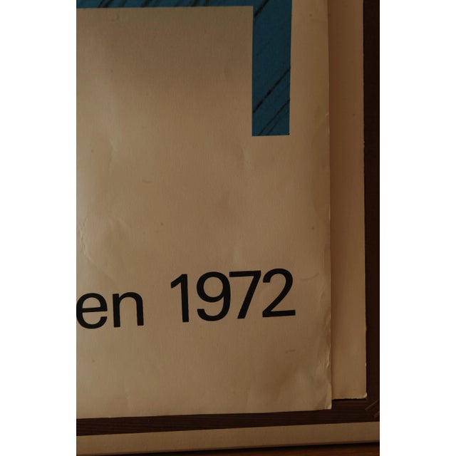 Richard Smith, Colors on Podium Munich Olympics, Lithograph, 1972 For Sale - Image 3 of 10