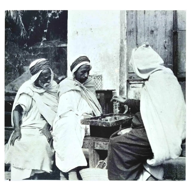 Bettino Craxi, Arab Game, Original Photolithograph, 1990s For Sale