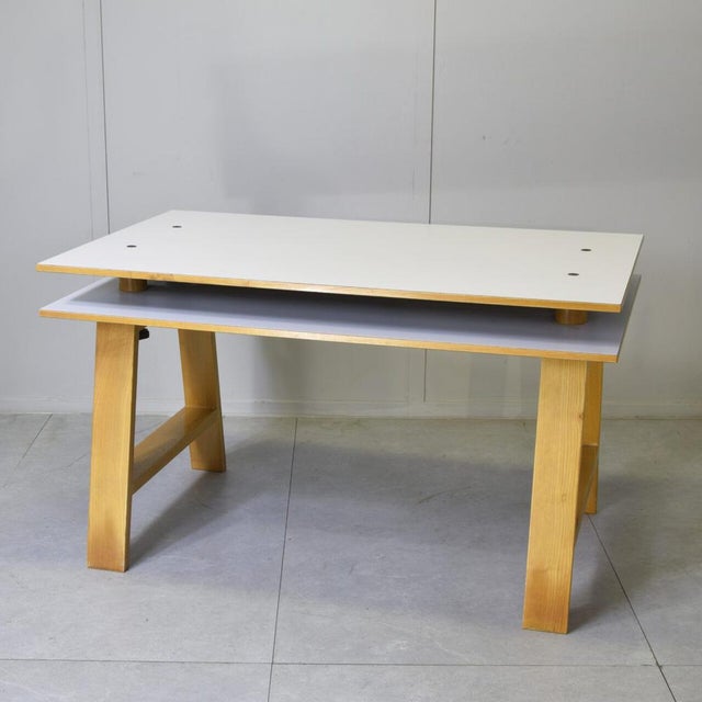 1980s Vintage Italian Desk by Achille Castiglioni, 1980s For Sale - Image 5 of 12