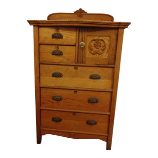Mid 19th Century Haworth Gentlemen's Chest of Drawers For Sale