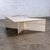 Late 20th Century Modern to Postmodern Triangle Travertine Coffee or Cocktail Table Style of Up & Up For Sale - Image 9 of 18