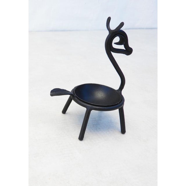 Vintage French Deer Ashtray, 1950s For Sale - Image 6 of 12