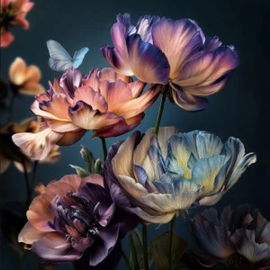 "Butterfly Garden 32" Contemporary Photograph