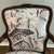 Schumacher Lotus Garden Upholstered Bergere Chair For Sale In Chicago - Image 6 of 8