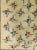 Mid-Century Modern Mid-Century Modern Rug With All-Over Blossom Pattern on Cream Field For Sale - Image 3 of 11
