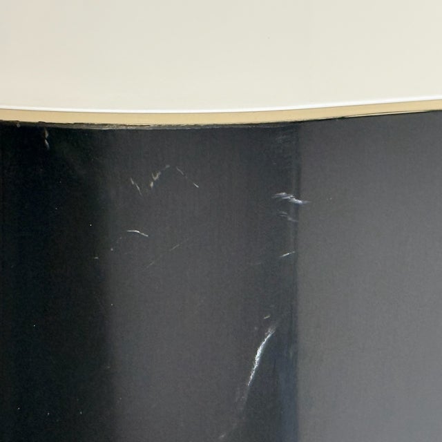 Vintage Black and White Componibili 4970 by Anna Castelli Ferrieri for Kartell, Italy, 1970s, Set of 3 For Sale - Image 12 of 16