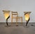 Large Jugendstil Floor Lamps with Stone Base and Italian Glass Shade from Roberto Galli, Set of 2 For Sale - Image 18 of 18