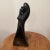 Vintage Early 20th Century Black Ceramic Woman With Water Jag Figurine Sculpture For Sale In Chicago - Image 6 of 13
