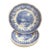 Spode Winters Eve Blue Dinner Plates - Set of 6 For Sale