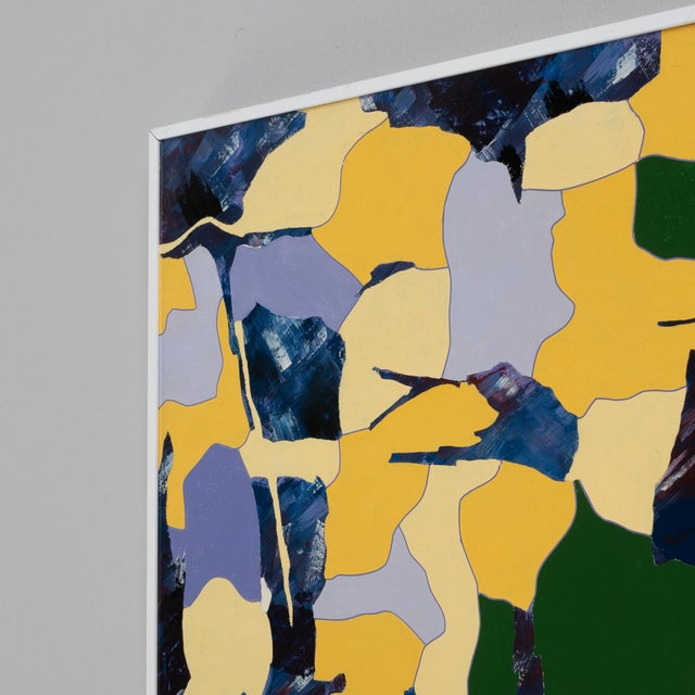 Traditional 20th Century Belgian Artwork With Metal Frame By Rene Berdal For Sale - Image 3 of 18