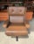 Mid-Century Modern Danish Bison Leather Armchair For Sale - Image 11 of 18