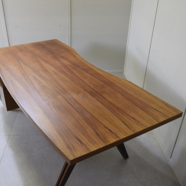 1960s Tolomeo Executive Desk by Ennio Fazioli for Mim Roma, 1960s For Sale - Image 5 of 13
