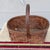 1900 - 1909 Antique Rectangular Split Oak Gathering Basket, Circa 1900 For Sale - Image 5 of 12