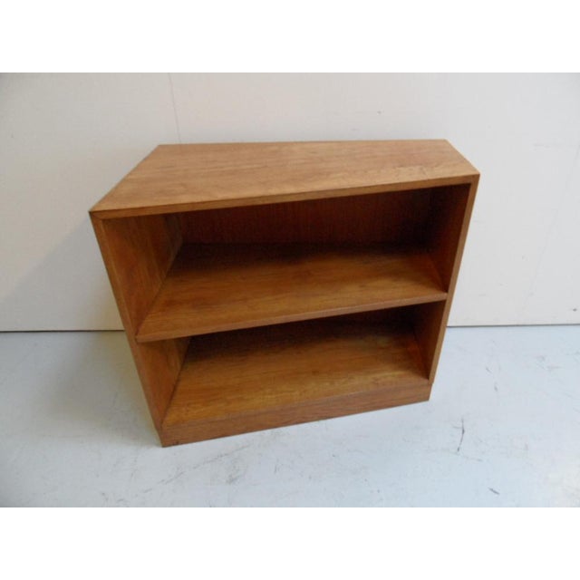 Vintage Open Bookcase in Oak, 1950s For Sale - Image 8 of 10