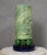 Green & Blue Murano Glass Table Lamp, 1980s For Sale - Image 6 of 10