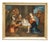 The Adoration of the Magi or the Nativity of the Baby Jesus, 1700, Oil on Canvas, Framed For Sale