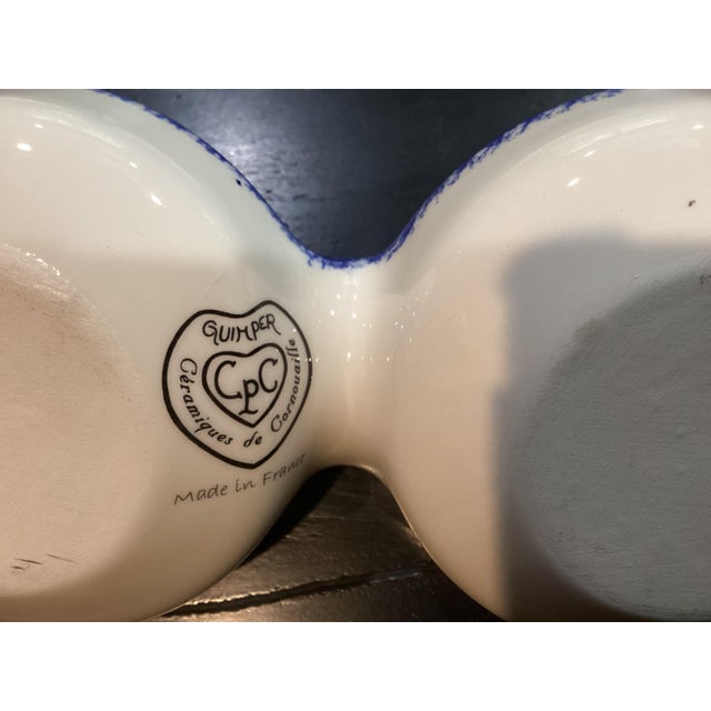 Two charming French serving pieces made in France by famed designer Guimper. These pieces can be used together or...