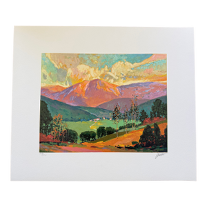 Max Hayslette Sunrise Suite I Signed Serigraph