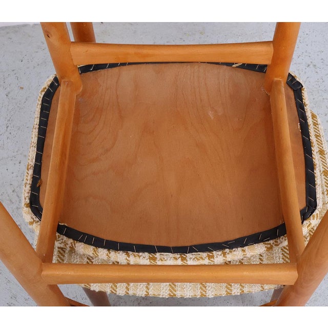 Vintage Model 122 Dining Chairs by Børge Mogensen for Søborg Møbelfabrik, 1950s, Set of 2 For Sale - Image 12 of 14