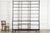 Circa 1890 large 19thc english pine ebonised haberdashery display bookcase sku 2254 together w205.5 x d35 x h230.5 cm base...