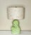Green Glazed Art Deco Bust With Shade. For Sale In Austin - Image 6 of 6