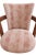 Swaim Set of 4 Swaim Griswold Transitional Swivel Bar Stools in Cowtan & Tout Fabric For Sale - Image 4 of 7